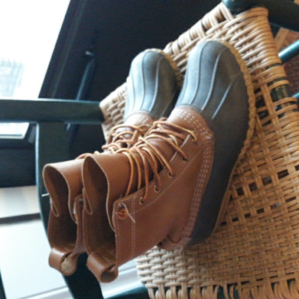 Vtg LL Bean boots duck size dm